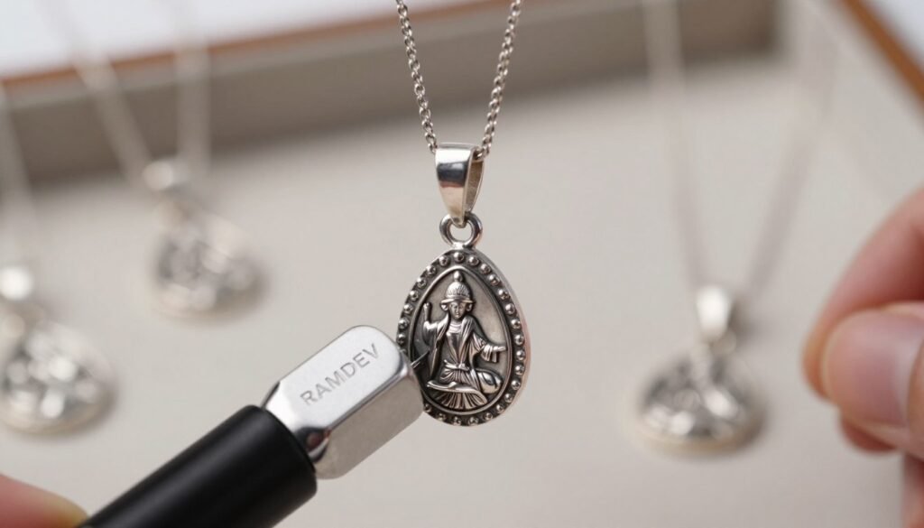 Authentic silver jewelry